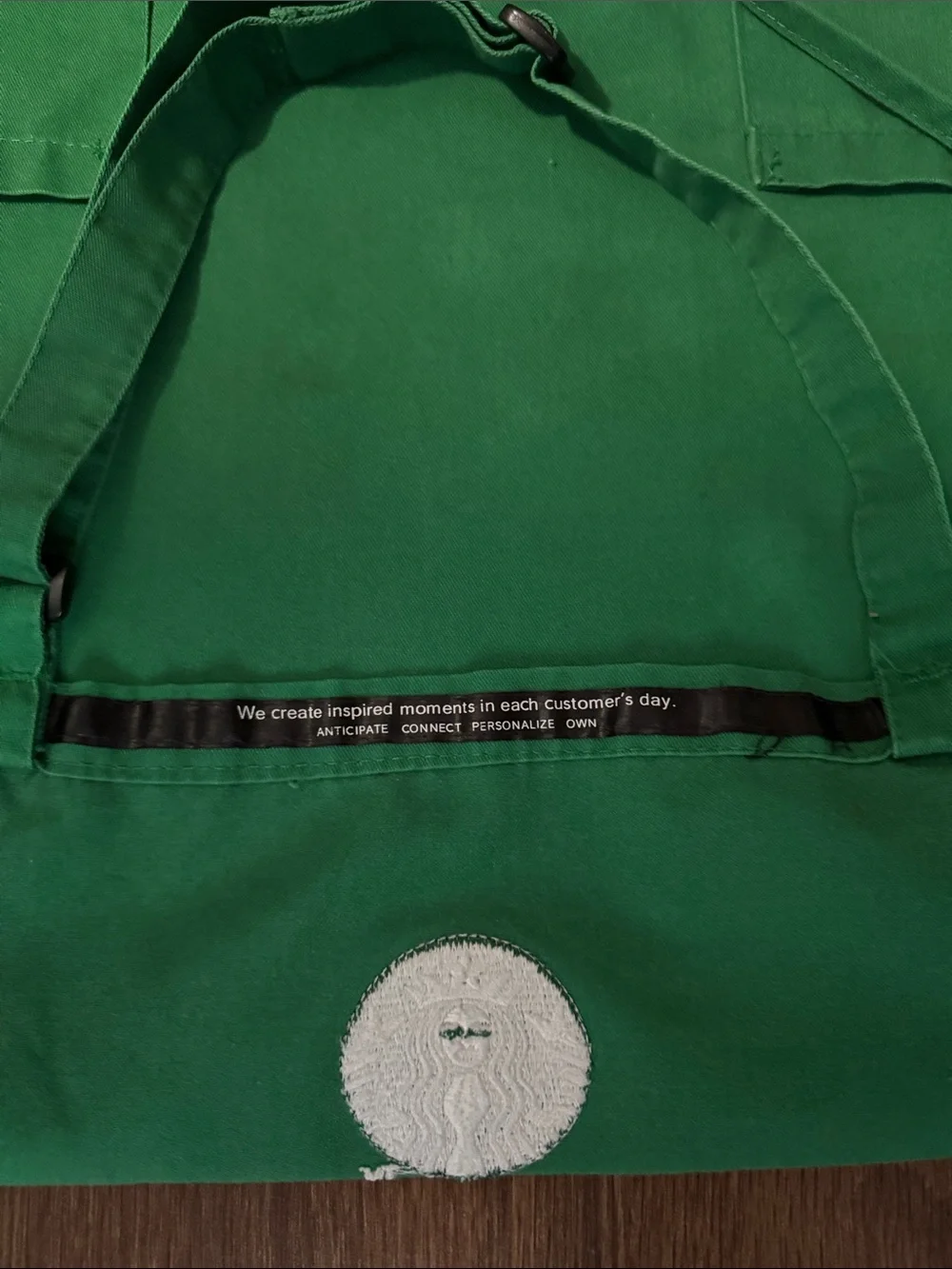 Starbucks Apron with a Surprise